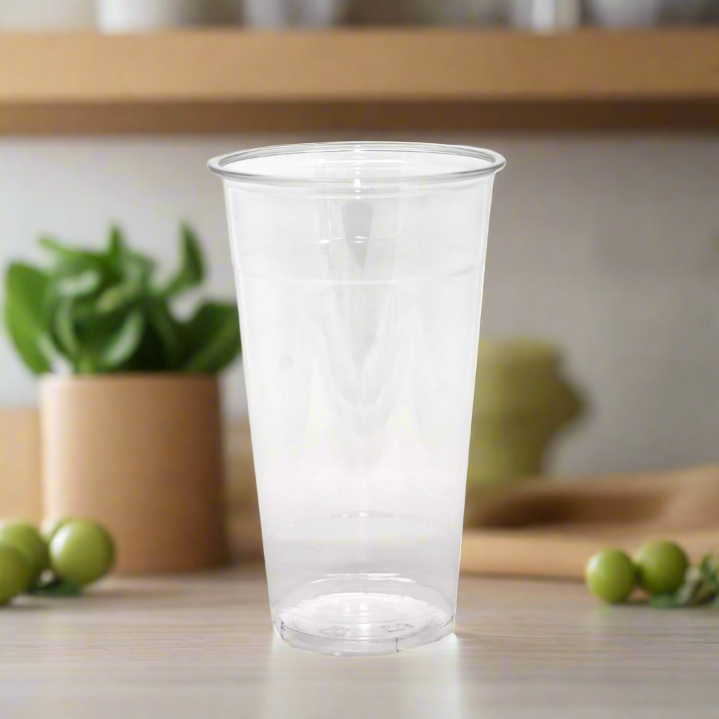 Clear Plastic Disposable PET Quality Cups