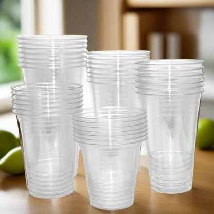 Clear Plastic Disposable PET Quality Cups