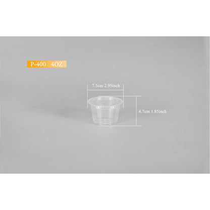 Portion Cups with Lid 2500 Count