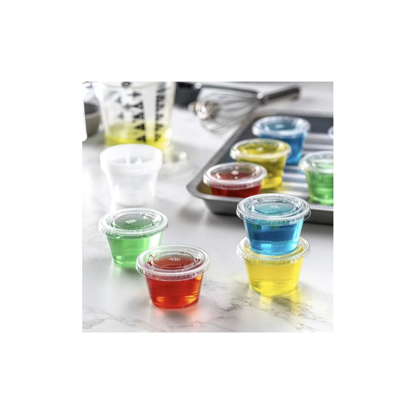 Portion Cups with Lid 2500 Count
