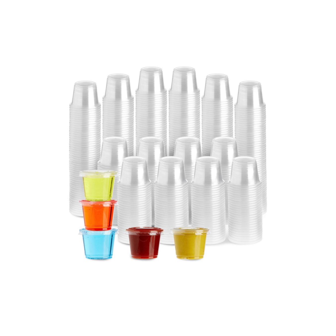 Portion Cups with Lid 2500 Count