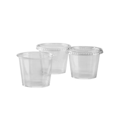 Portion Cups with Lid 2500 Count