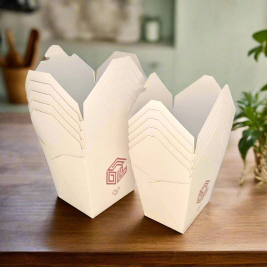 Restaurant Take Out Rice White Container 400 Count, Quality Box